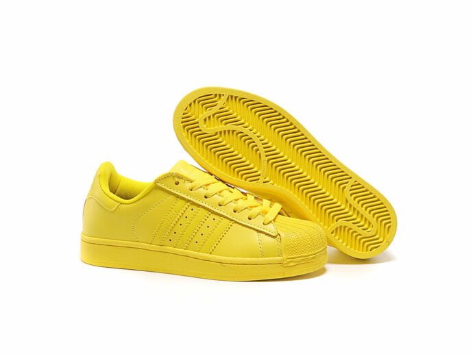 adidas superstar supercolor by Pharrell Williams Yellow