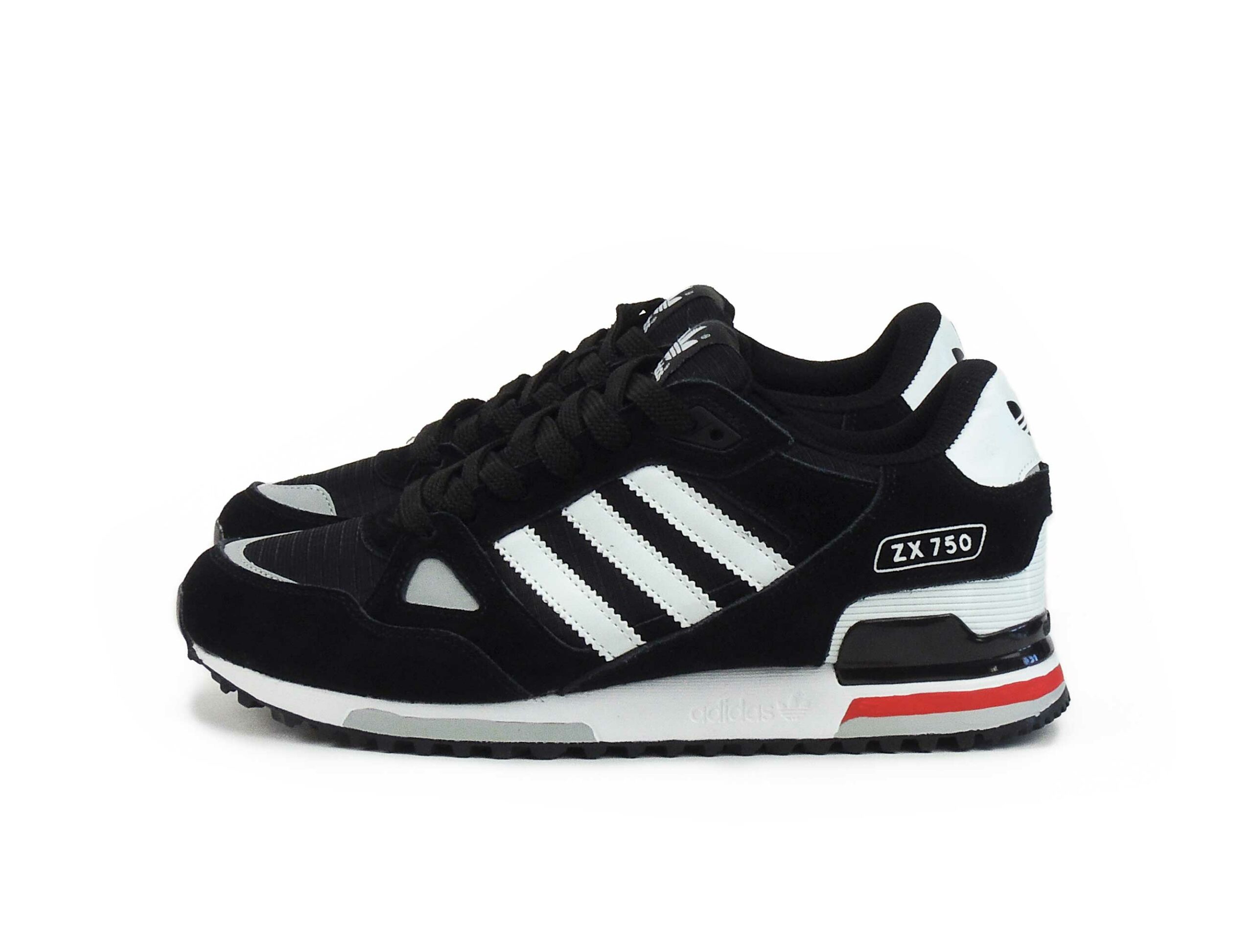 adidas zx black and white