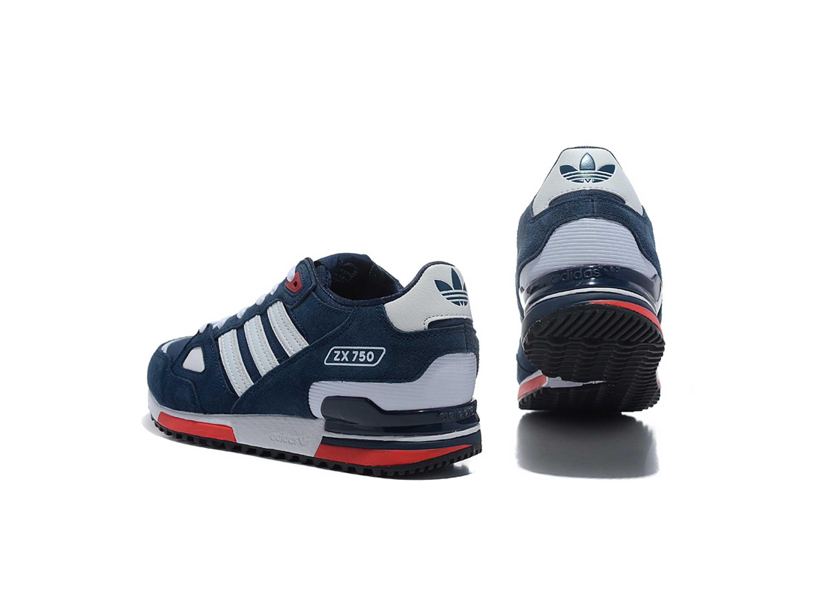 adidas originals zx 750 shoes blue white red