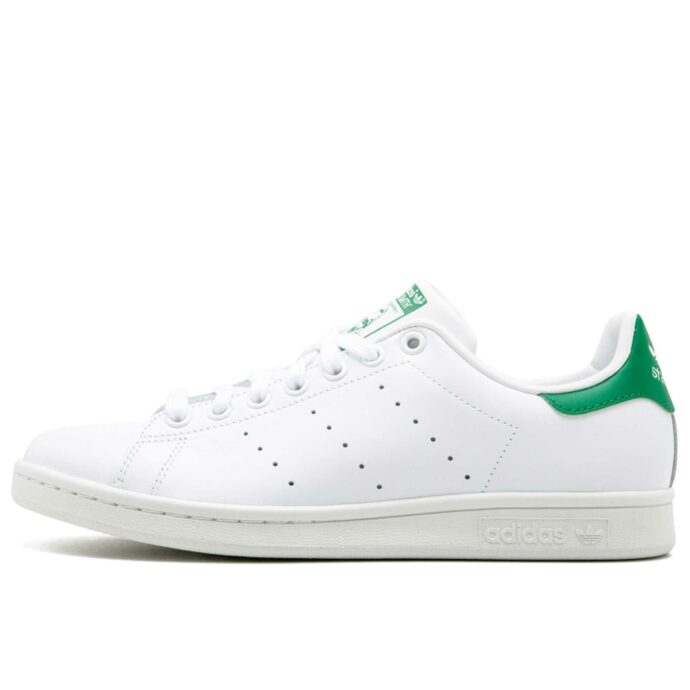adidas stan smith leather white green m20324 купить
