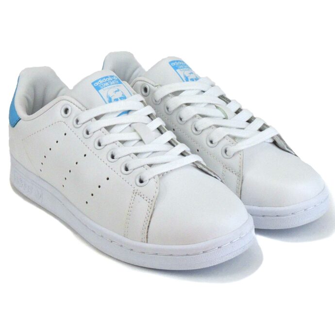 adidas stan smith white blue