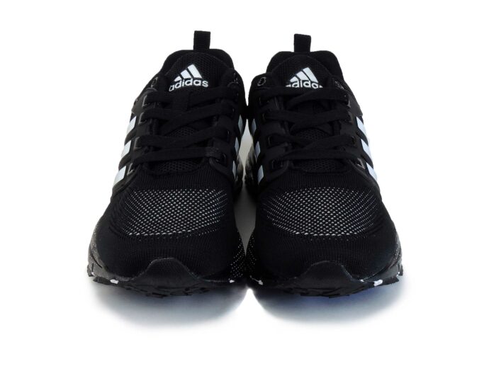 adidas marathon flyknit black white купить