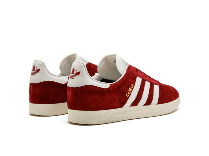 adidas gazelle red white sole s76220 купить