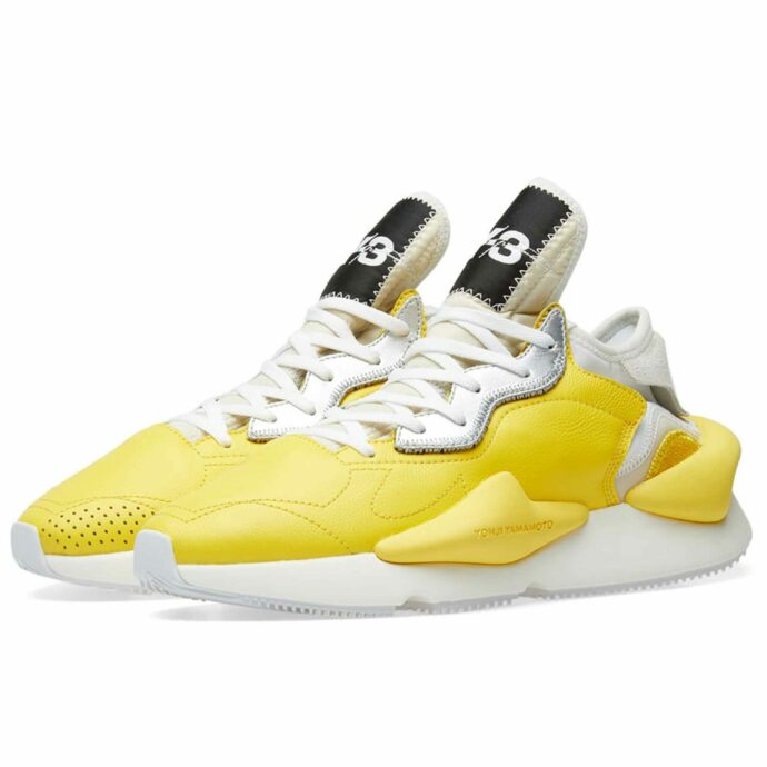 adidas y-3 kaiwa yellow white купить