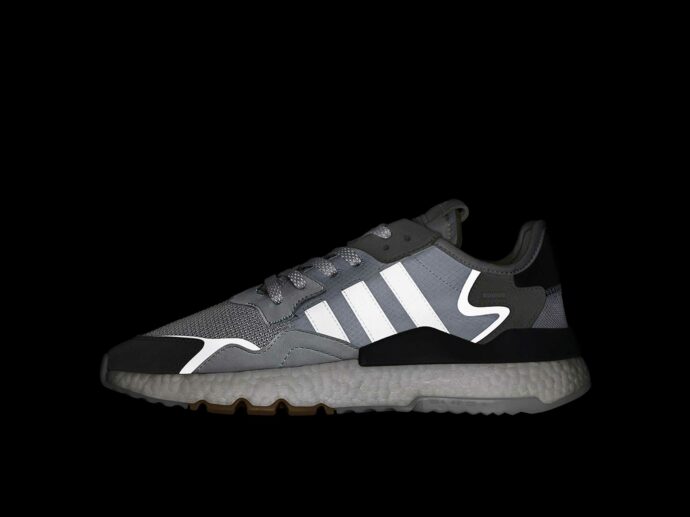 adidas nite jogger grey black BD7933 купить