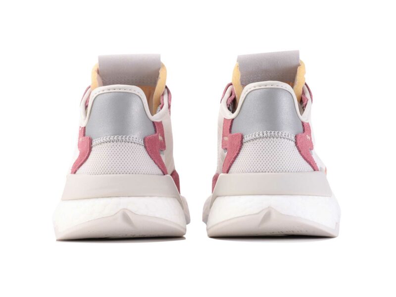 adidas nite jogger white pink DA86661 купить