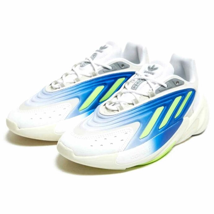 adidas ozelia white blue green H04248 купить