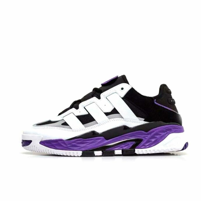 adidas niteball white purple FX0361 купить