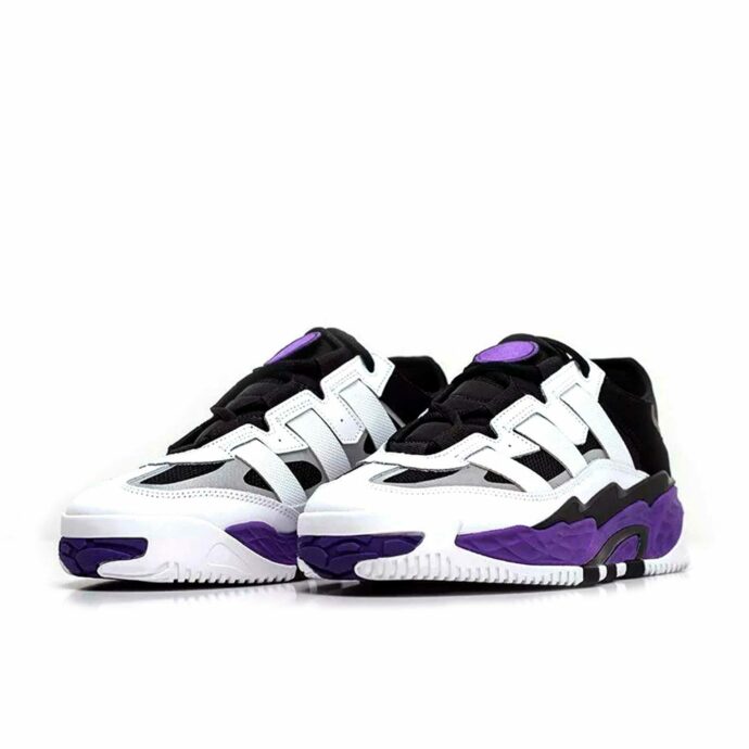 adidas niteball white purple FX0361