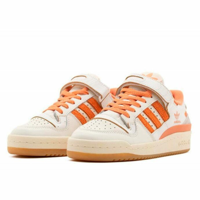 adidas originals forum 84 low white peach G57966