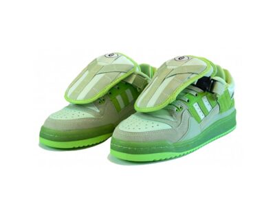 bad bunny x adidas forum low fluorescent green GW0269 купить