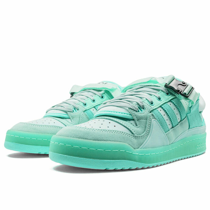 bad bunny x adidas forum low mint blue