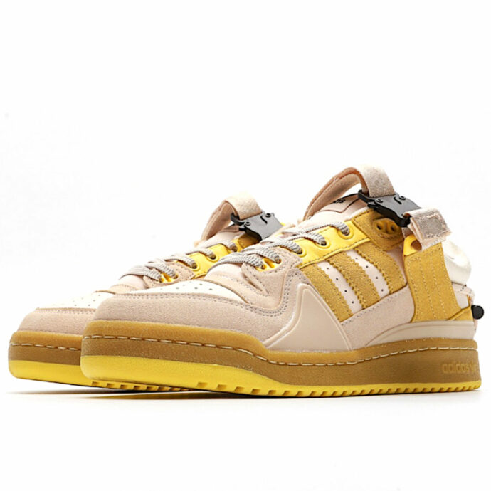 bad bunny x adidas forum low flourescent yellow GW0265