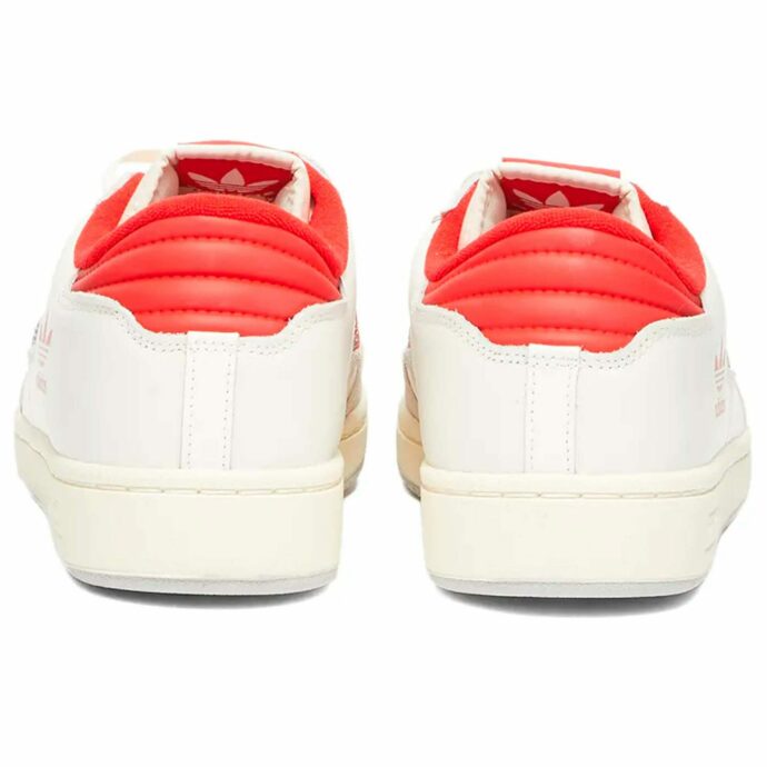 adidas centennial 85 low white scarlet HQ6278