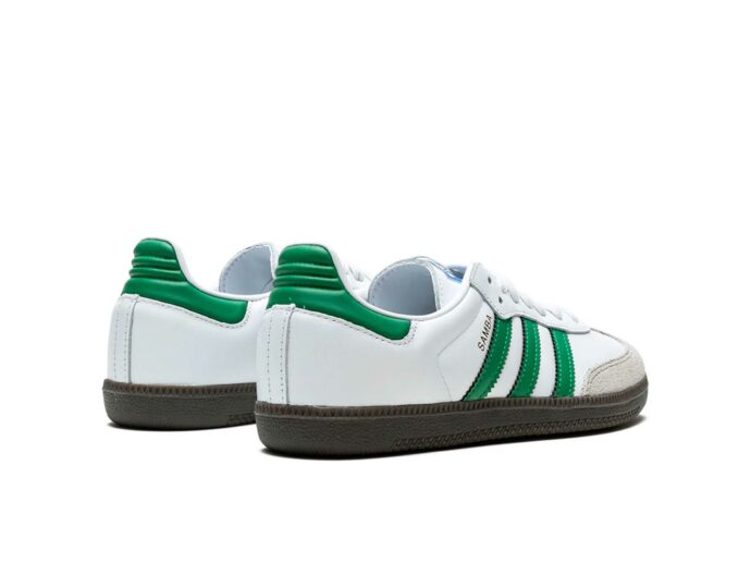 adidas samba og white green IG1024 купить