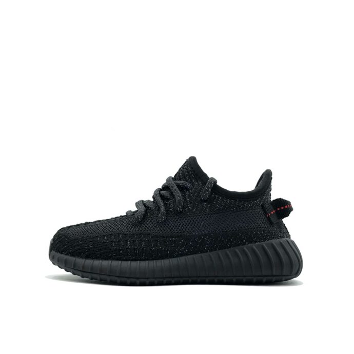 adidas yeezy boots 350 v2 kids black reflective kfu9007