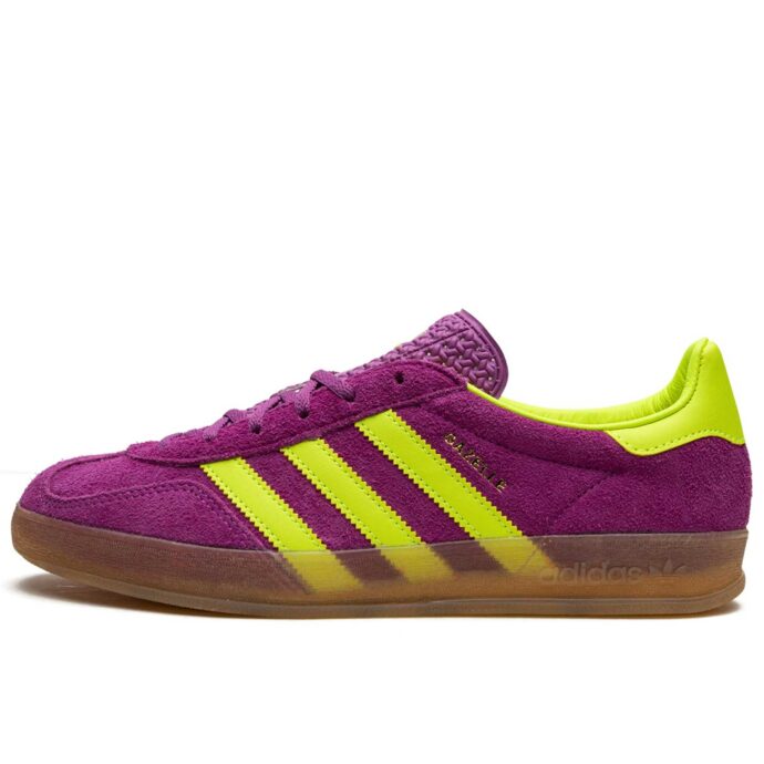 adidas gazelle indoor shock purple HQ8715 купить