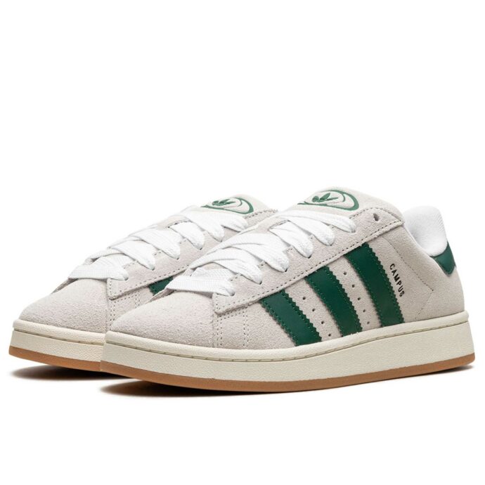 adidas campus 00S crystal white dark green GY0038