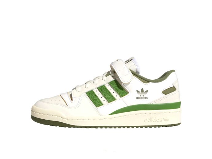 adidas forum 84 white crew green S21 FY8683 купить