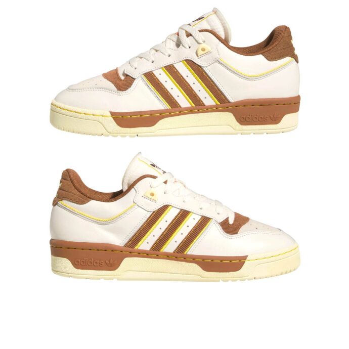 adidas rivalry low 86 shoes white brown FZ6317