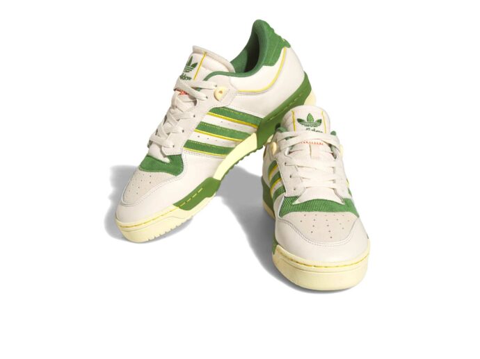 adidas rivalry low 86 shoes white green FZ6318 купить