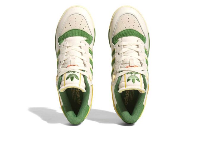 adidas rivalry low 86 shoes white green FZ6318 купить