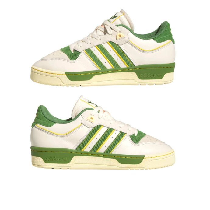 adidas rivalry low 86 shoes white green FZ6318