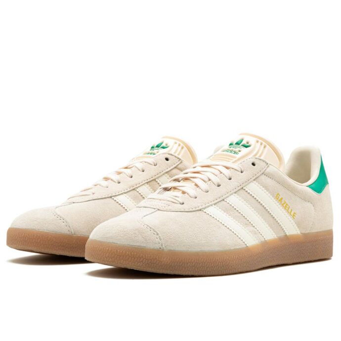 adidas gazelle WMNS wonder white green IF3235