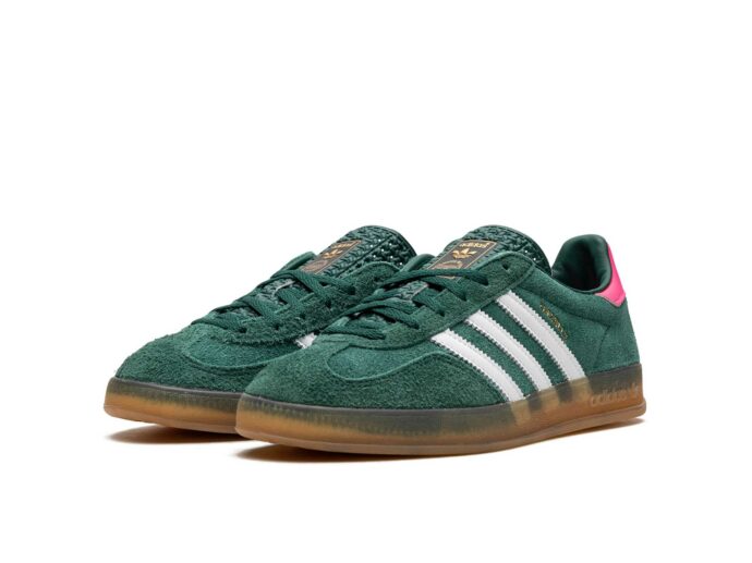 Adidas Gazelle Indoor WMNS green pink IG5929 купить