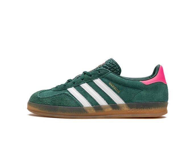 Adidas Gazelle Indoor WMNS green pink IG5929 купить