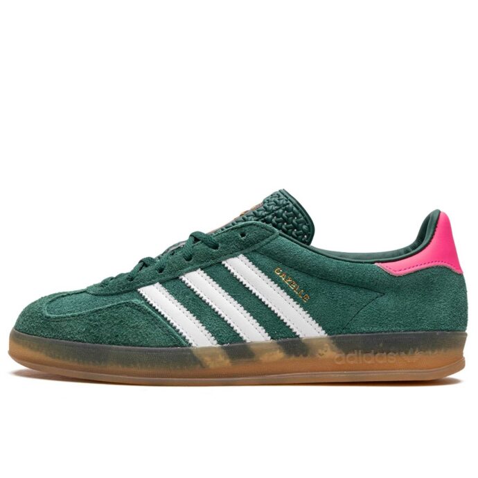 Adidas Gazelle Indoor WMNS green pink IG5929 купить
