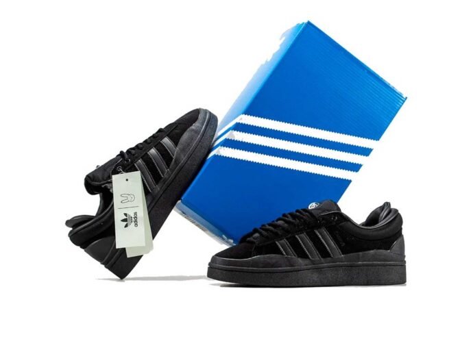 Adidas Campus Bad Bunny all black FZ5824 купить