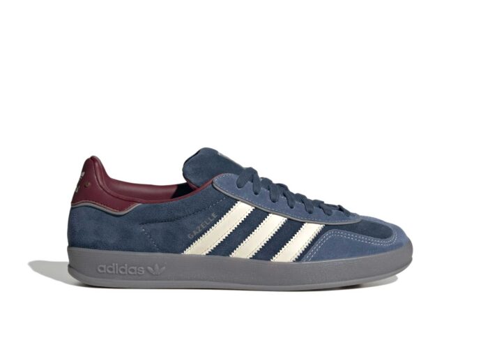 Adidas Originals Gazelle Indoor navy white ID1008 купить