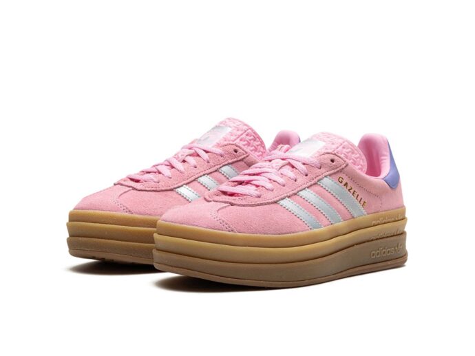 Adidas Gazelle Bold True Pink Silver JH5539 интернет магазин