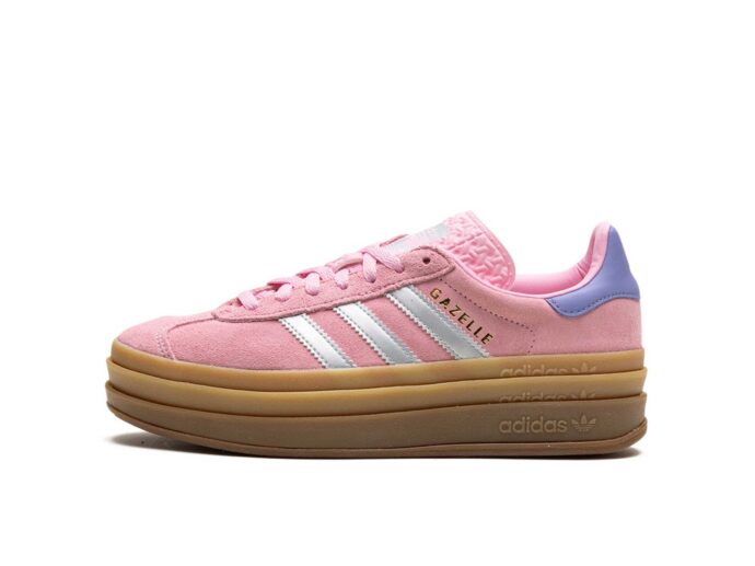 Adidas Gazelle Bold True Pink Silver JH5539 интернет магазин