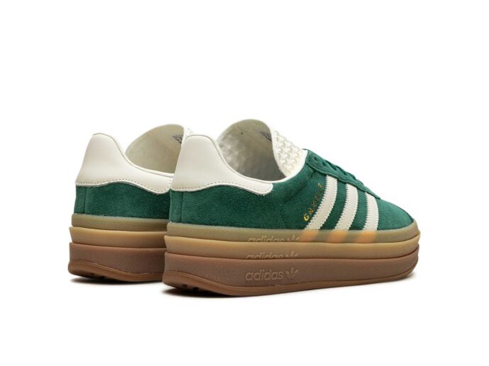 Adidas Gazelle Bold WMNS Green White IF7160 интернет магазин