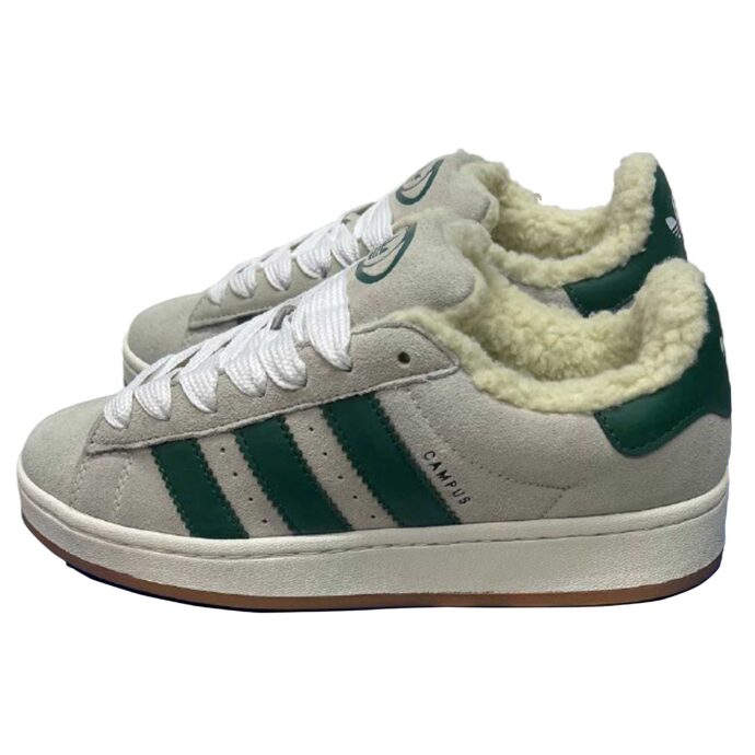 Adidas Campus Grey Green Winter интернет магазин