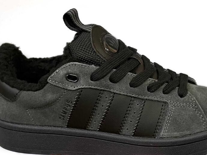 Adidas Campus 00s Black HQ9072 Winter интернет магазин