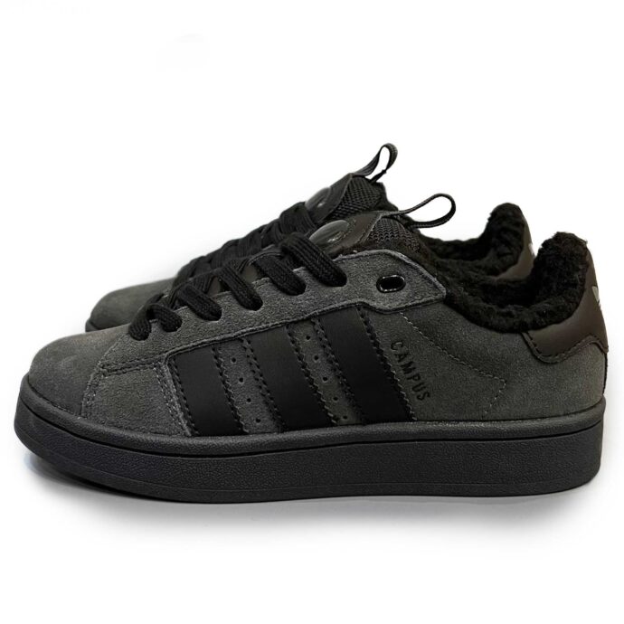 Adidas Campus 00s Black HQ9072 Winter интернет магазин