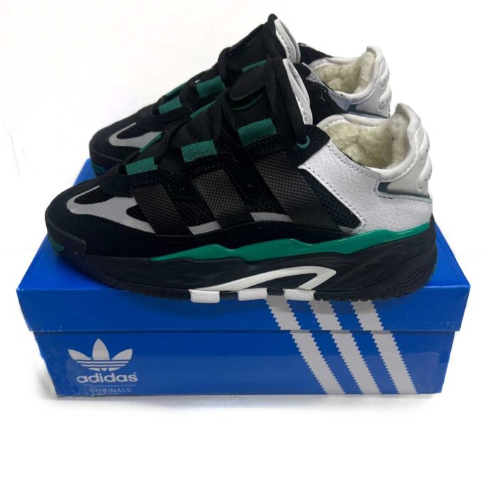 Adidas Niteball Black Green FW2477 Winter