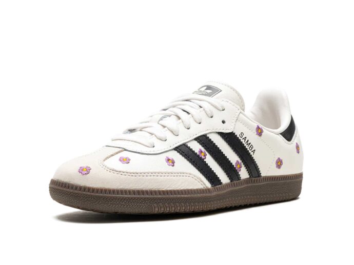 Adidas Samba OG WMNS Purple Floral IF4398 купить