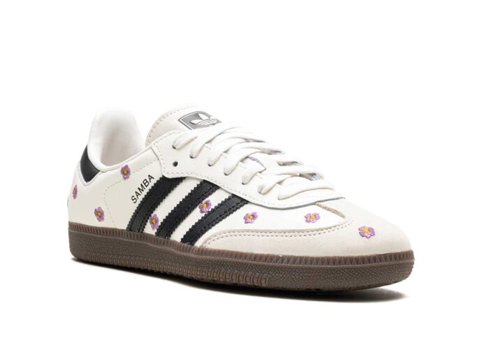 Adidas Samba OG WMNS Purple Floral IF4398 купить