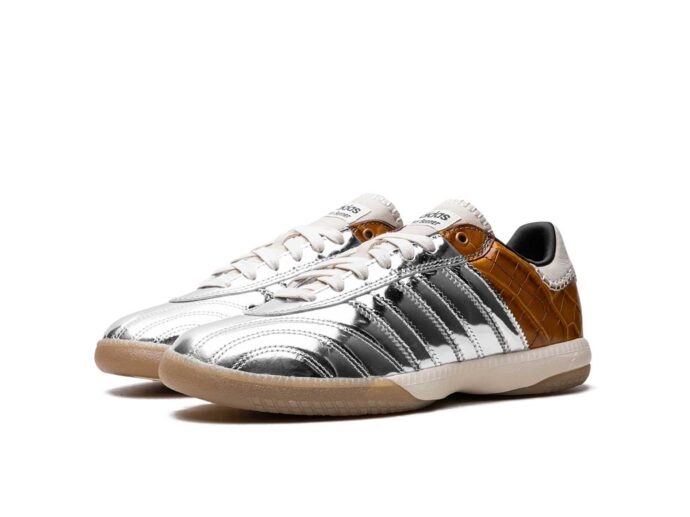 Интернет магазин adidas samba og Wales Bonner - silver metallic -easy yellow IH5777