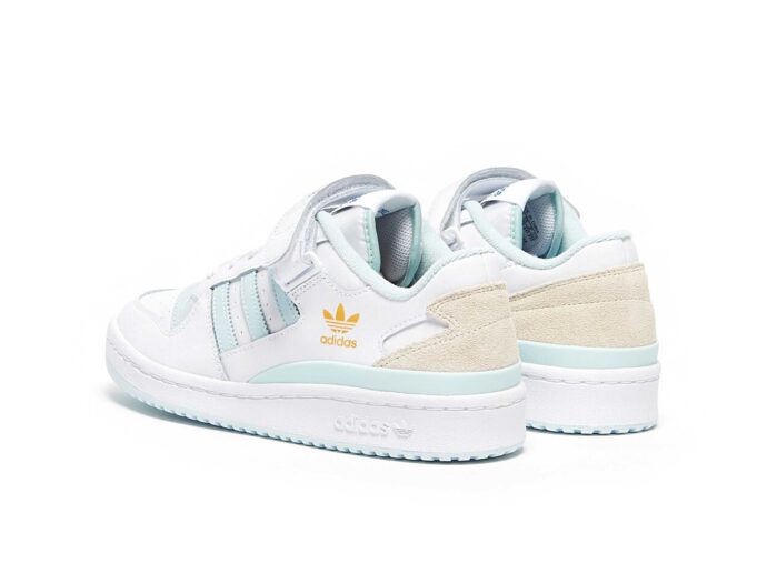 adidas forum low white almost blue GW4369 купить
