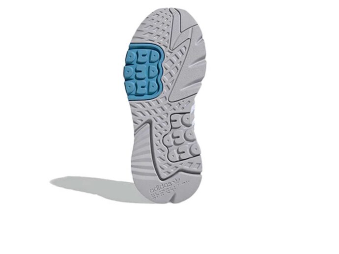 adidas nite jogger white blue FX6904 купить