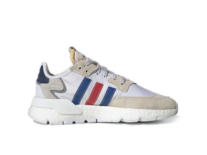 adidas nite jogger white royal scarlet FV3586 купить