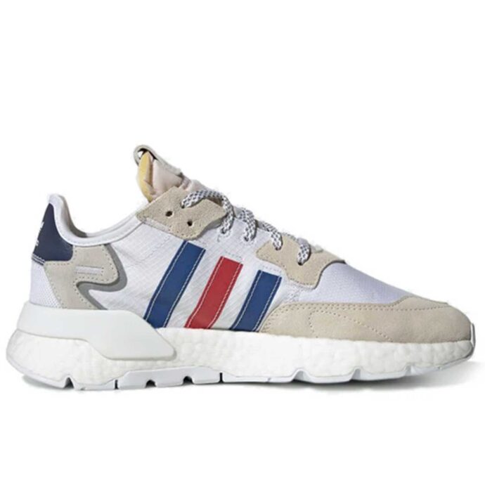 adidas nite jogger white royal scarlet FV3586