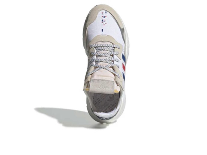 adidas nite jogger white royal scarlet FV3586 купить