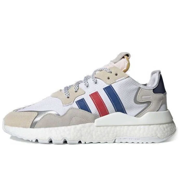 adidas nite jogger white royal scarlet FV3586 купить
